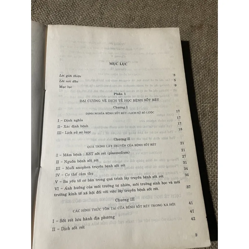DỊCH TẾ HỌC BỆNH SỐT RÉT VÀ PHÒNG CHỐNG SỐT RÉT Ớ VIỆT NAM 750193