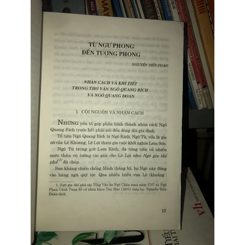 Ngư phong và tượng phong - Thi văn tập 728256