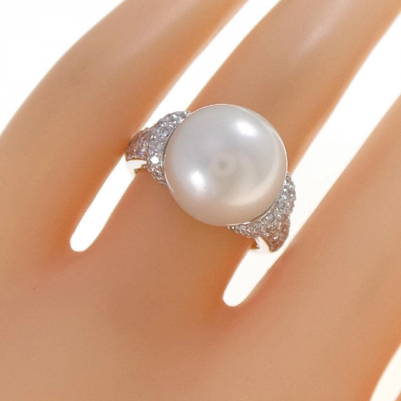 Nhẫn ngọc trai trắng PT900 12.1mm - Hàng hiệu Authentic 852420