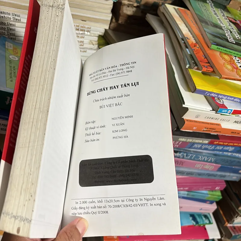 II Sách Kỹ Năng: Bùng Cháy Hay Tàn Lụi - MICHAEL LEE STALLARD - 2008 779231