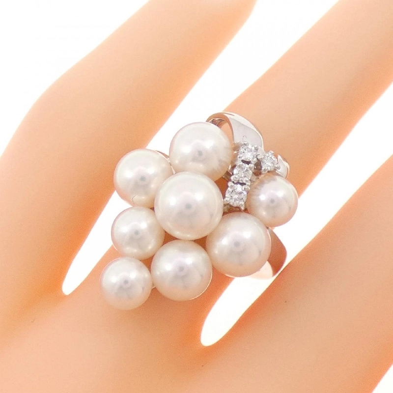 Nhẫn ngọc trai Akoya Pola - Hàng hiệu Authentic 833951