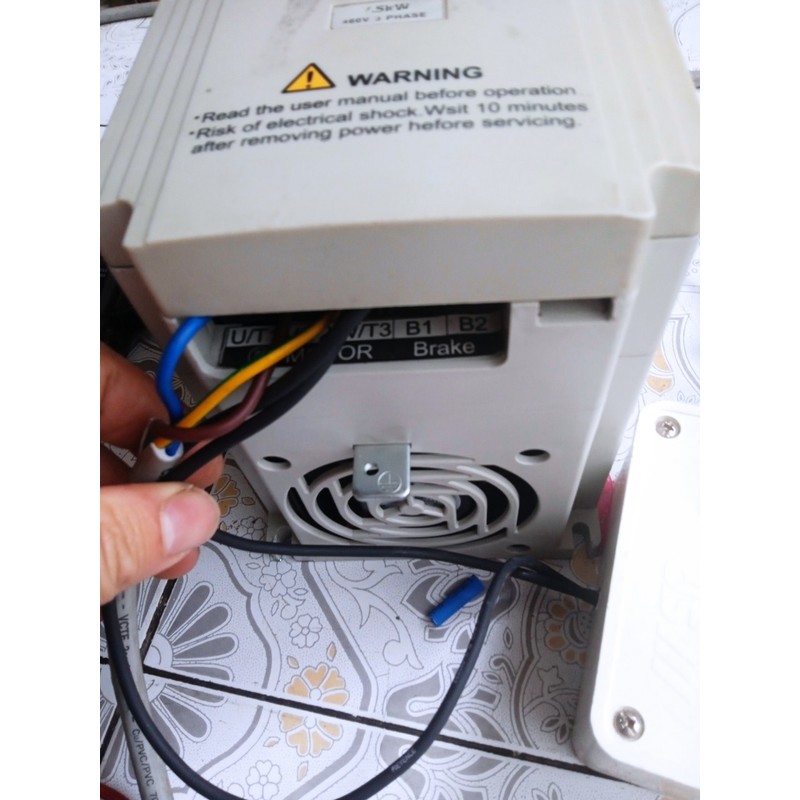 Biến tần Delta 5.5kw-3pha-380Vac 69490