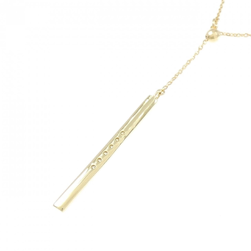 Dây chuyền kim cương K18YG 0.08CT - Hàng hiệu Chính hãng 865323