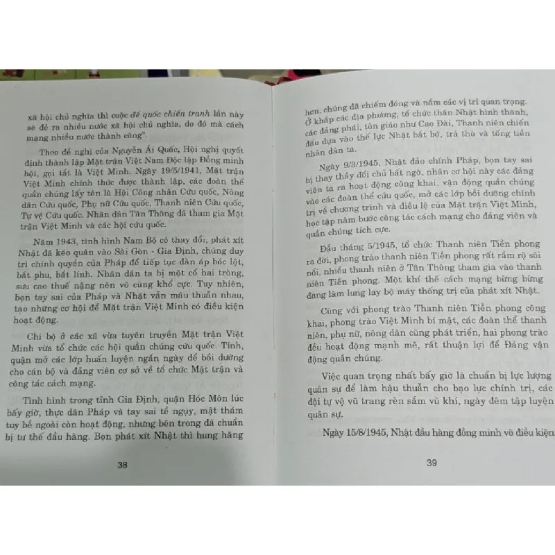 Lịch sử truyền thống cách mạng của Đảng bộ và nhân dân xã Tân Thông Hội 612219