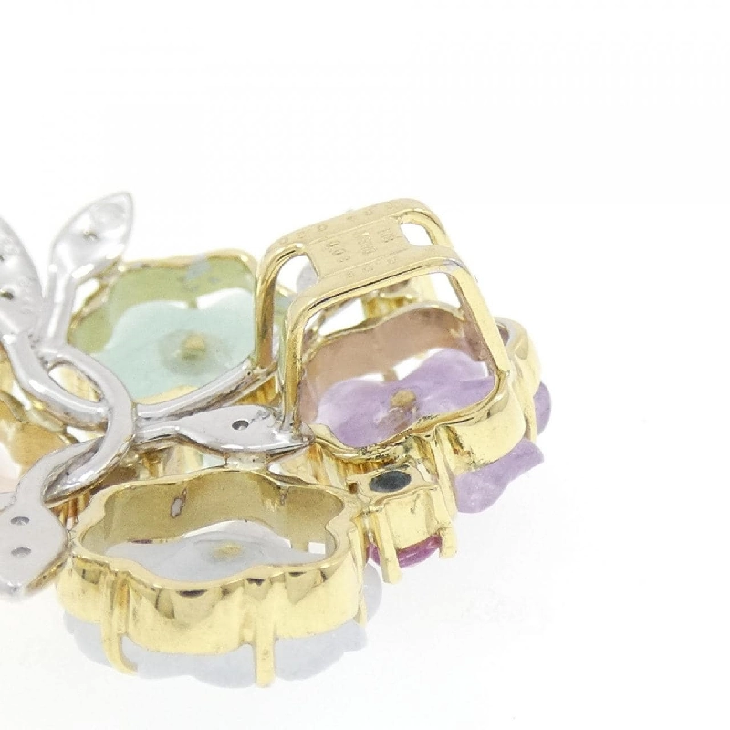 Yamasaki Yumiko Hoa Đá Màu Pendant - Hàng hiệu Chính hãng 846105