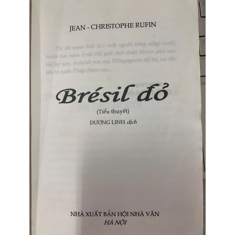 TIỂU THUYẾT BRÉSIL ĐỎ 277885