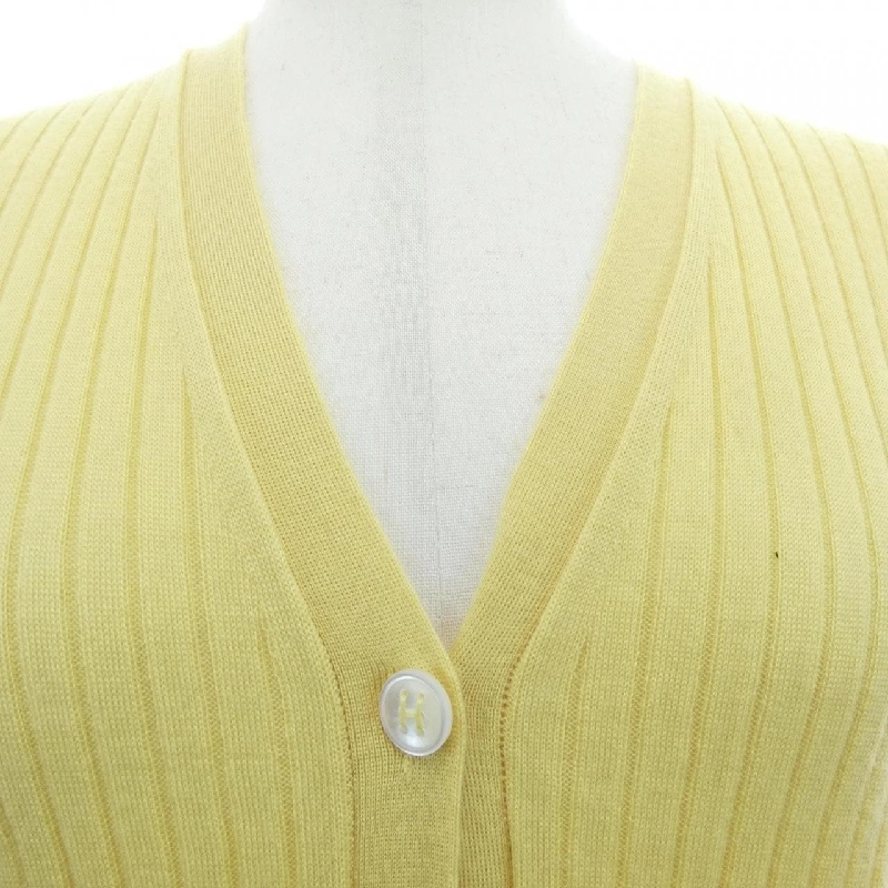 Áo khoác cardigan HERMES H-button - Hàng hiệu Chính hãng 772905