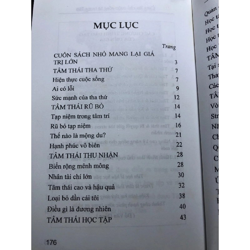Tâm thái Bí quyết hạnh phúc và thành công viên mãn 2012 mới 80% ố bẩn nhẹ Đỗ Văn Dũng HPB0407 KỸ NĂNG 916142