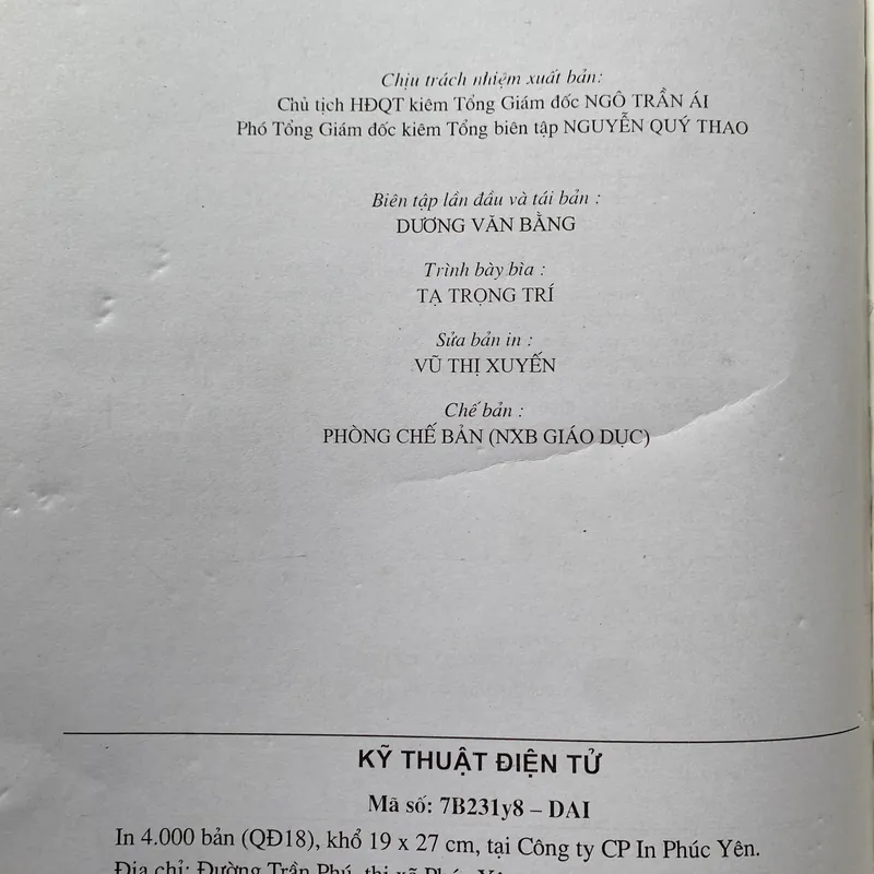 Kĩ thuật điện tử  603155