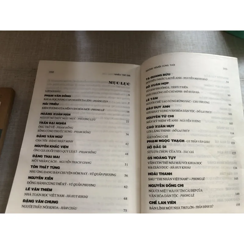 Những người cùng thời 782881