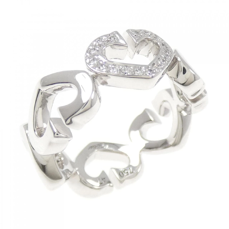 Cartier C Heart 1P Nhẫn - Hàng hiệu Chính hãng 836542