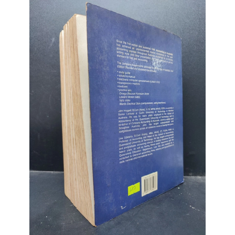 [Phiên Chợ Sách Cũ] Accounting in Australia - Hoggett & Edwards 2303 419300