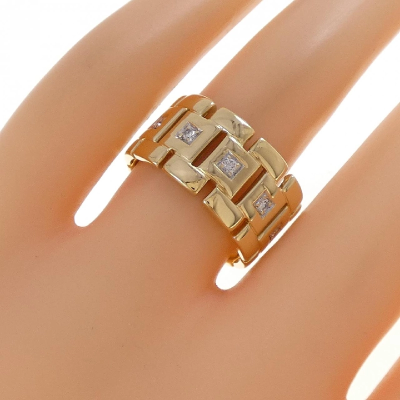 Nhẫn kim cương 750YG 0.10CT - Hàng hiệu Authentic 849671