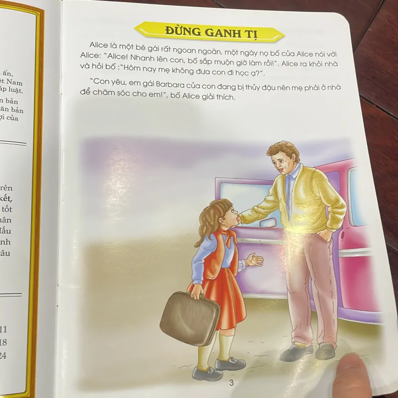 Giáo dục nhân cách cho học sinh : ĐỪNG GANH TỊ - in cán bóng - trọn bộ có 29 quyển 1026647