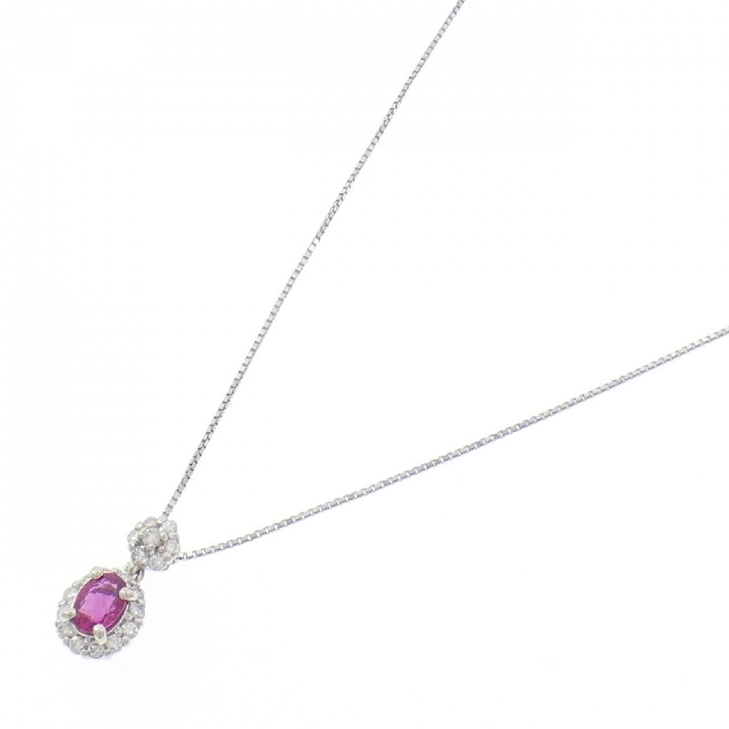 Dây chuyền ruby PT900/PT850 0.33CT - Hàng hiệu Chính hãng 862727