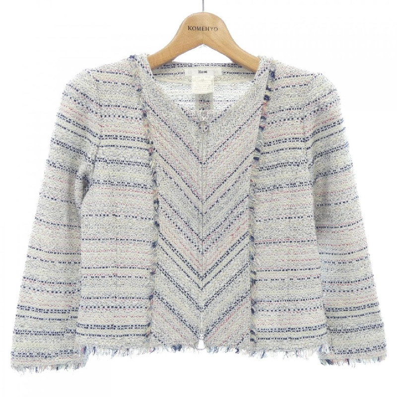 Jacket không cổ RENE 632664