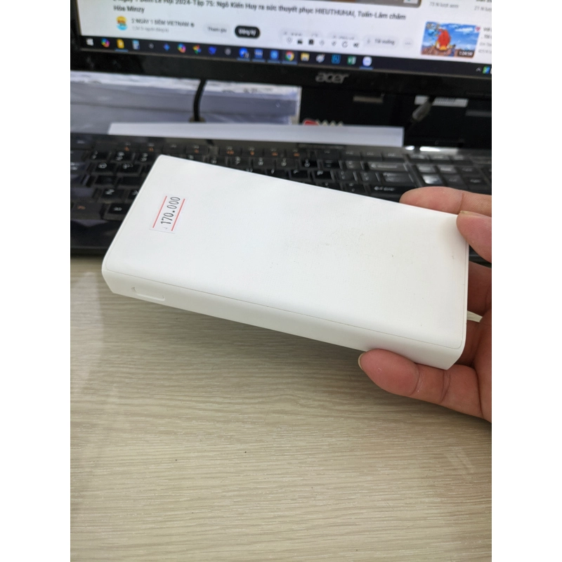 sạc dự phòng Xiaomi gen 3 PLM18ZM 20,000mah 518951
