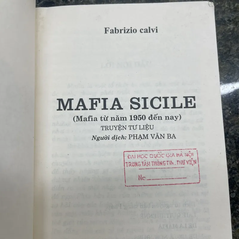 Mafia sicile Fabricio Calvi 740433