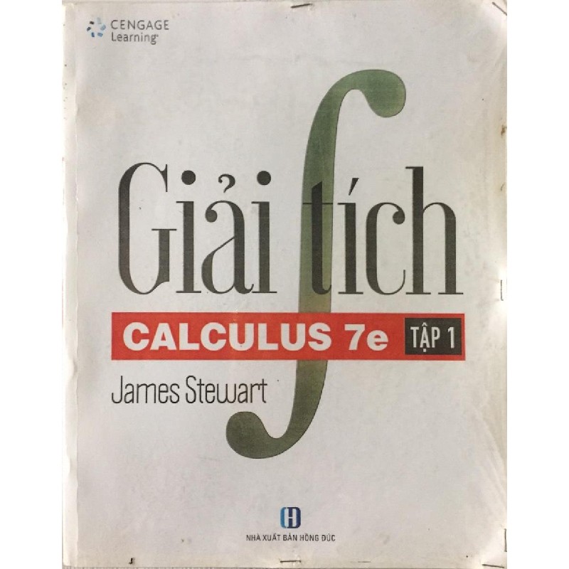 Giải Tích (Tiếng Việt) - Calculus 7e - James Stewart - Full 2 tập 22273