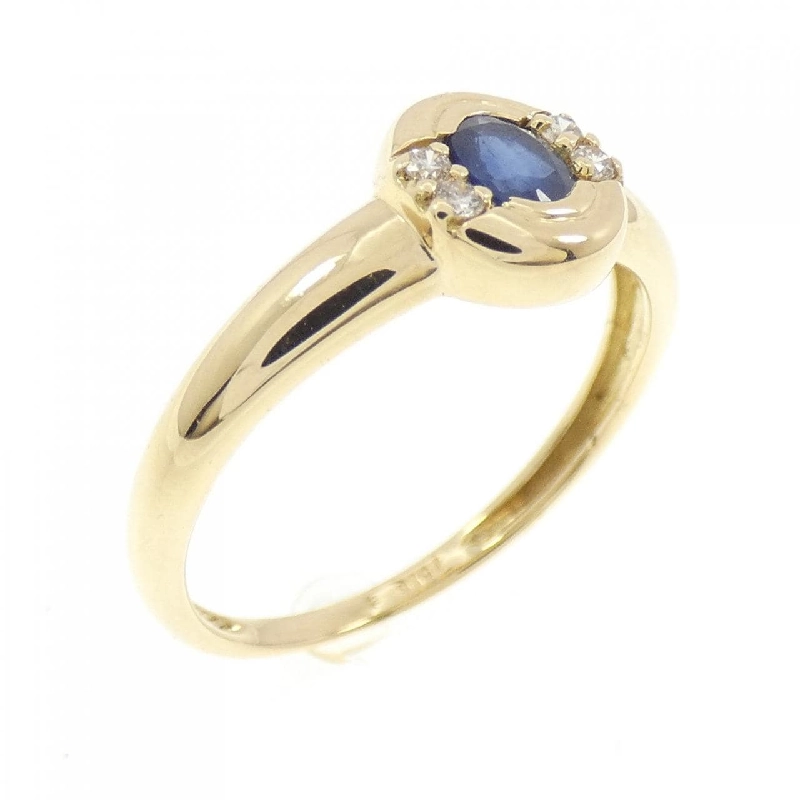 Nhẫn Sapphire 750YG - Hàng hiệu Authentic 852914