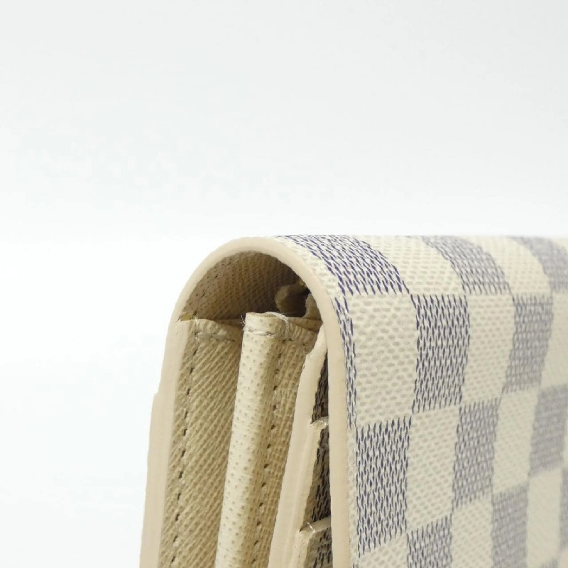 Ví Louis Vuitton Damier Azur Portefeuille Sara N63208 621741