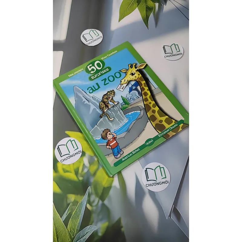 [MIỄN PHÍ BỌC SÁCH] 50 Surprises Au Zoo ( Pháp) 990375