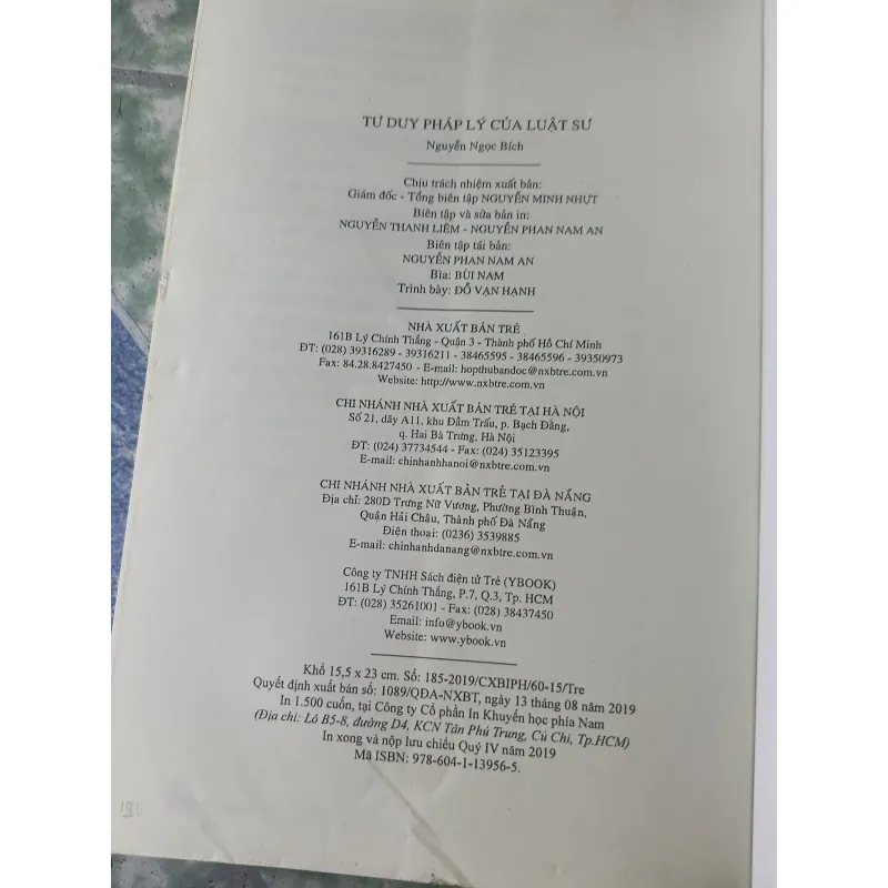 Tư duy pháp lý của Luật Sư nhìn thật rộng và đánh tập trung - Nguyễn Ngọc Bích 746668
