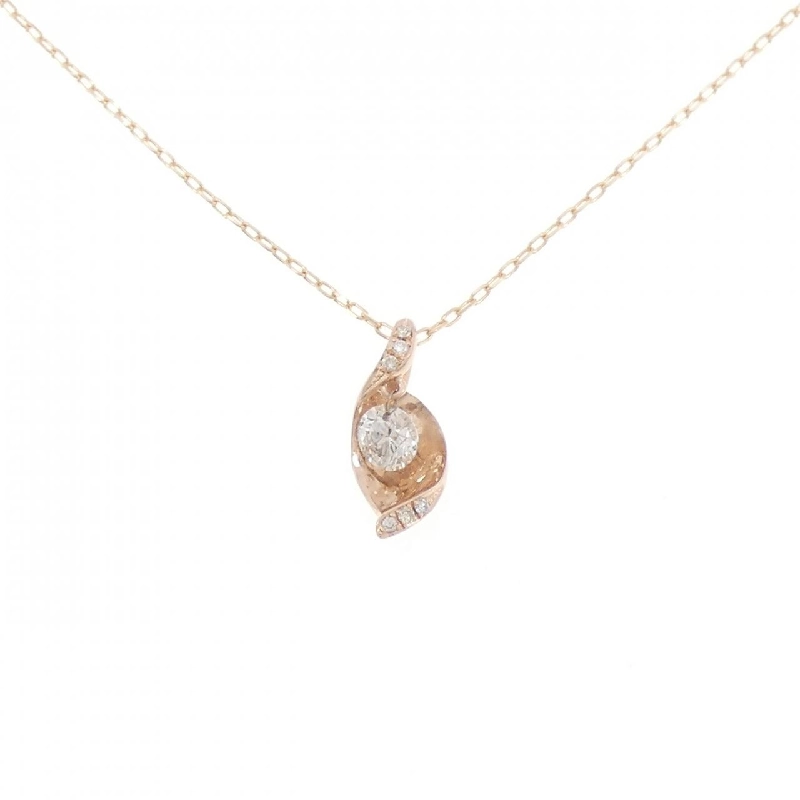 K18PG Dây chuyền kim cương 0.33CT - Hàng hiệu Chính hãng 857366