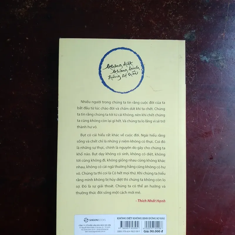 Không diệt không sinh đừng sợ hãi 708502