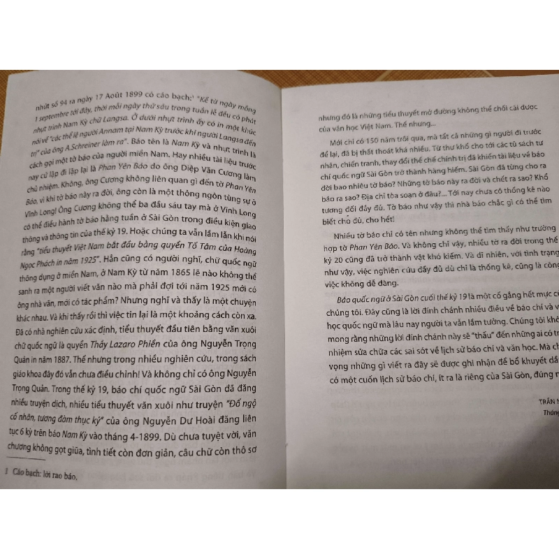 Báo quấc ngữ ở Sài Gòn cuối thế kỷ 19 - 2015 - 270 trang - LỊCH SỬ - CHÍNH TRỊ - TRIẾT HỌC - SLSCTLBSGSLSCTANTQ3112-192 777599