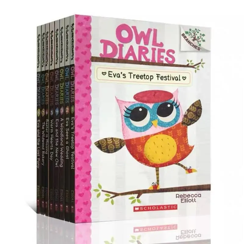 Owl Diaries (Sách nhập) - Full bộ mới nhất 19 quyển + File Mp3 760020