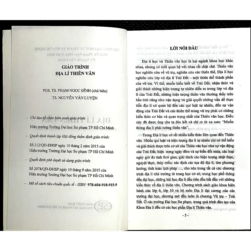 ĐỊA LÝ THIÊN VĂN 1021256