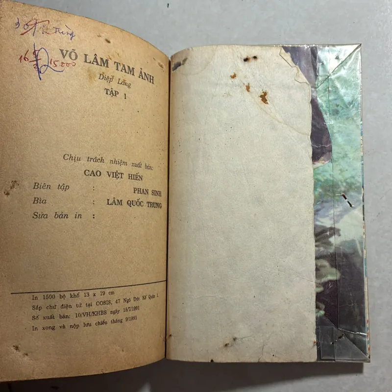 Võ lâm Tam Ảnh (Tập 1) - Diệp Lang 800813