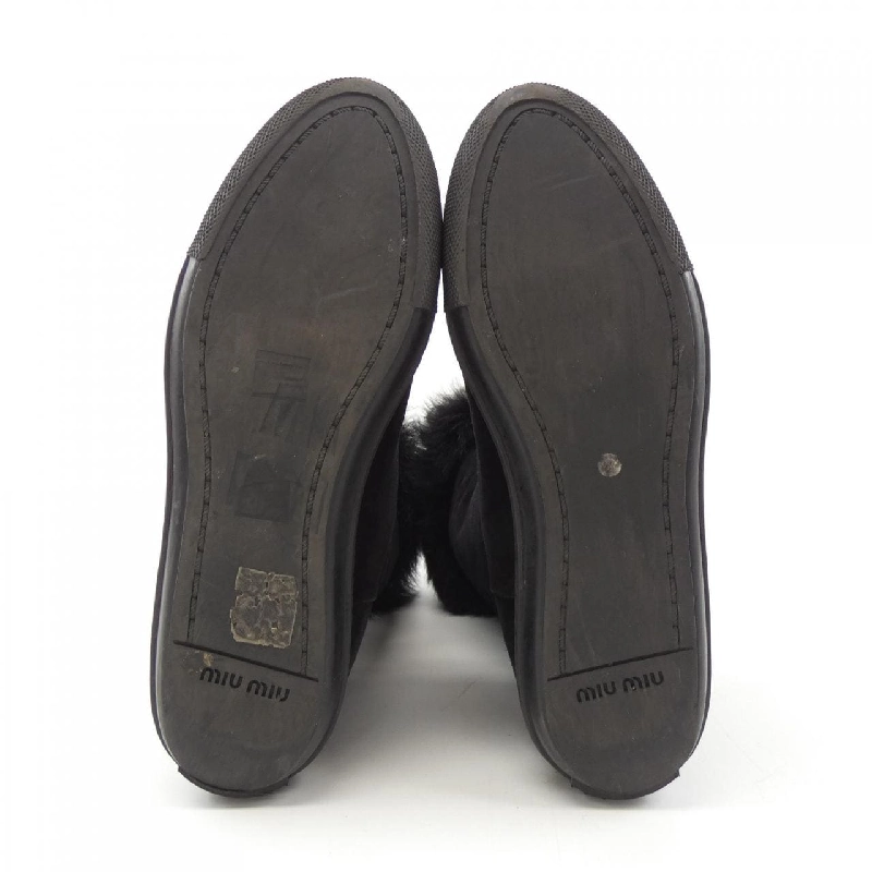 【Khuyến mãi】Giày bốt MIU MIU 664644