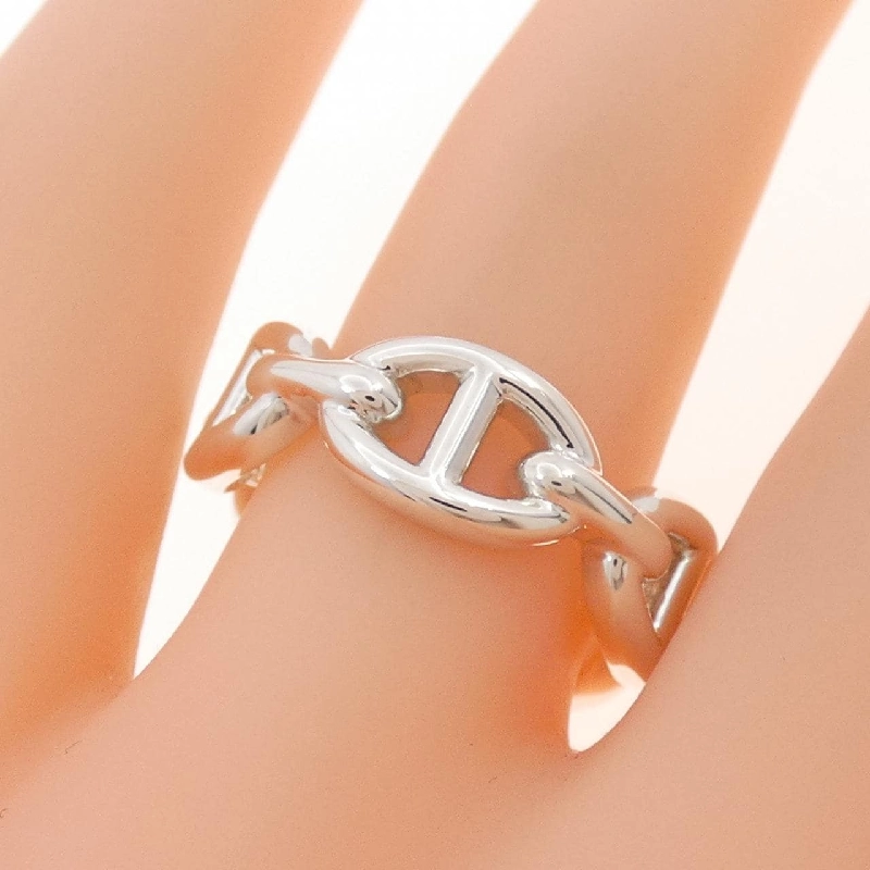 Nhẫn HERMES Chaine d'Ancre - Hàng hiệu Authentic 836634