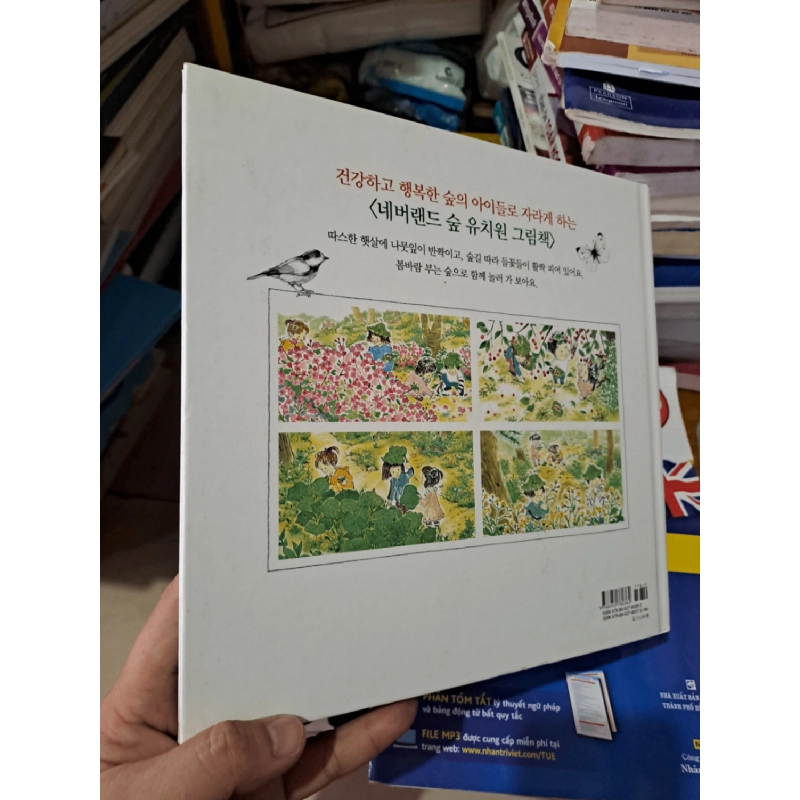 Truyện tranh tiếng hàn 4 cậu bé trong rừng mới 90% bìa cứng HCM0808 Sách ngoại văn 924770