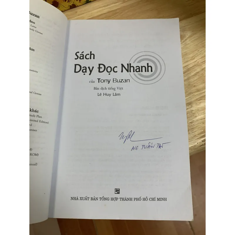 Sách dạy đọc nhanh - Tony Buzan 925864