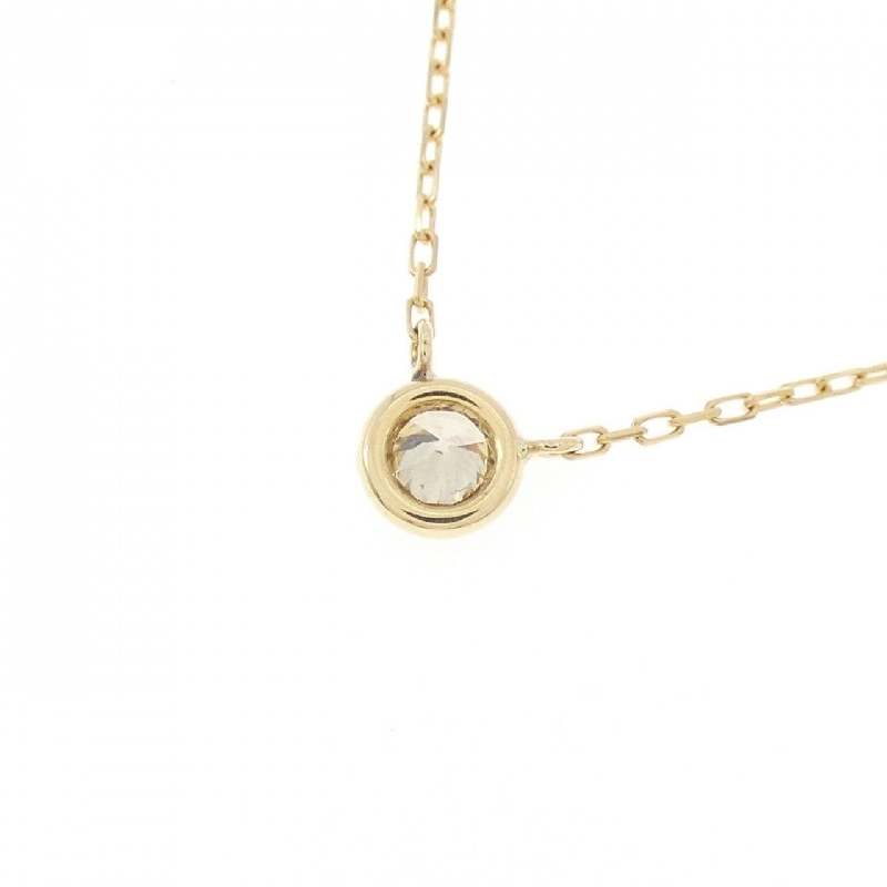 K18YG Dây chuyền kim cương 0.10CT - Hàng hiệu Chính hãng 858405