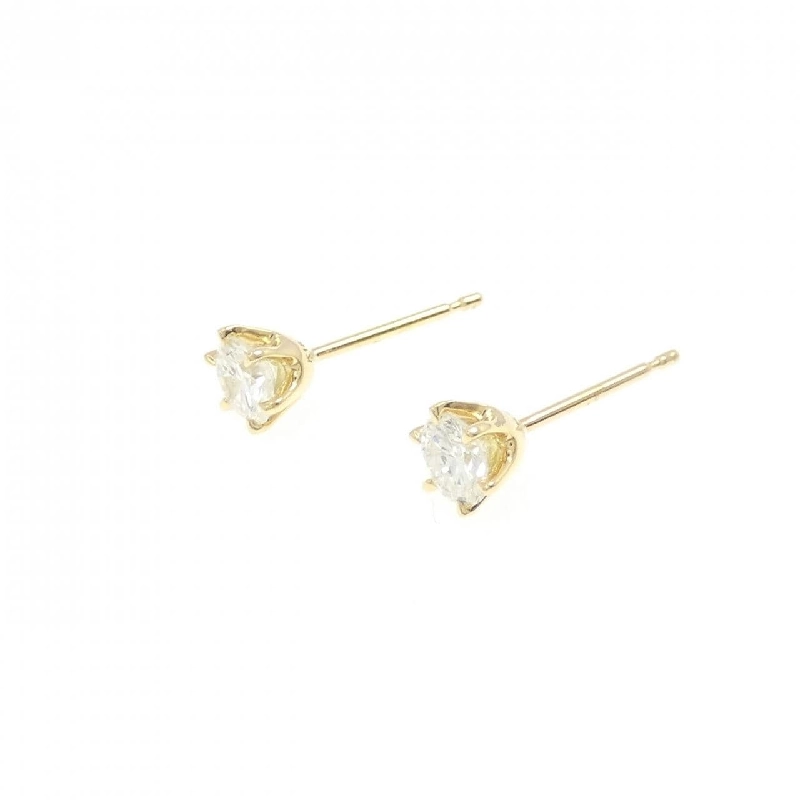 K18YG Bông tai Kim cương 0.226CT 0.223CT H SI1 Tốt - Hàng hiệu Chính hãng 874174