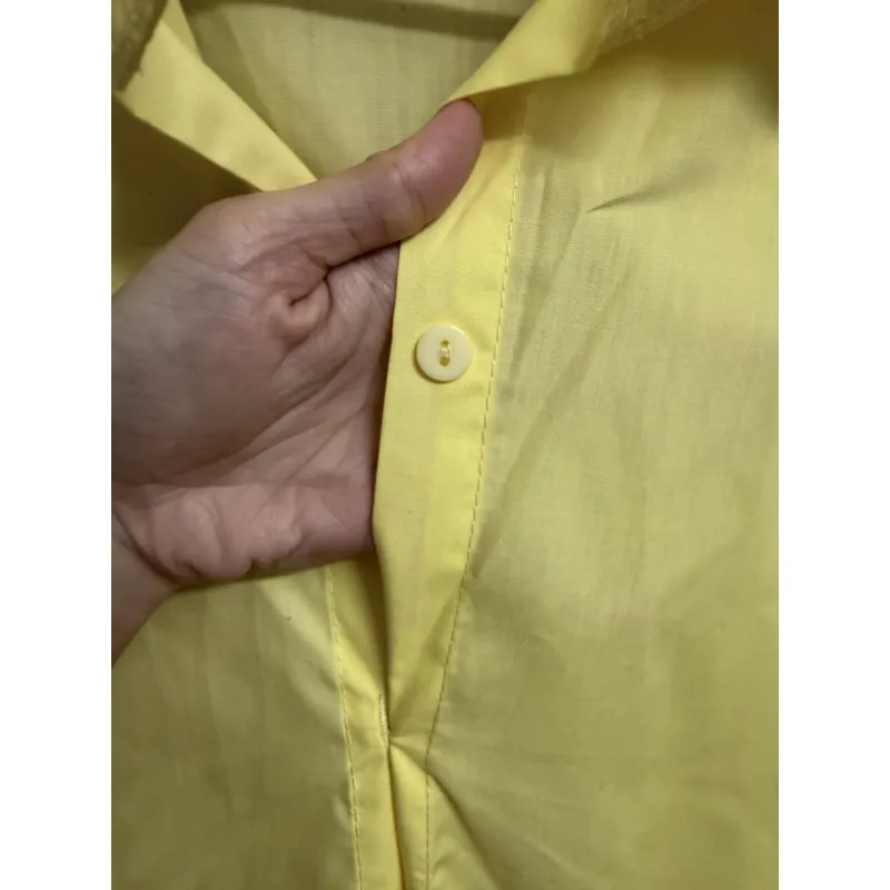 Áo sơ mi vàng đi biển siêu xinhh, cuteee 722499