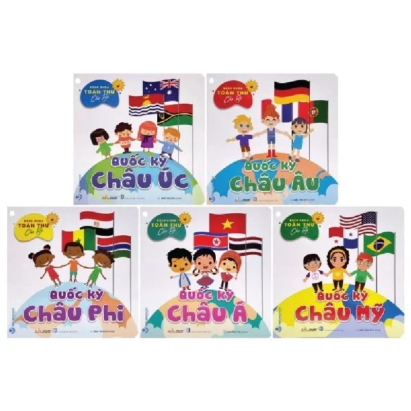 Bách khoa toàn thư cho bé - Quốc kỳ (bộ 5C) mới 100% HCM.PO Bảo Thư 343674