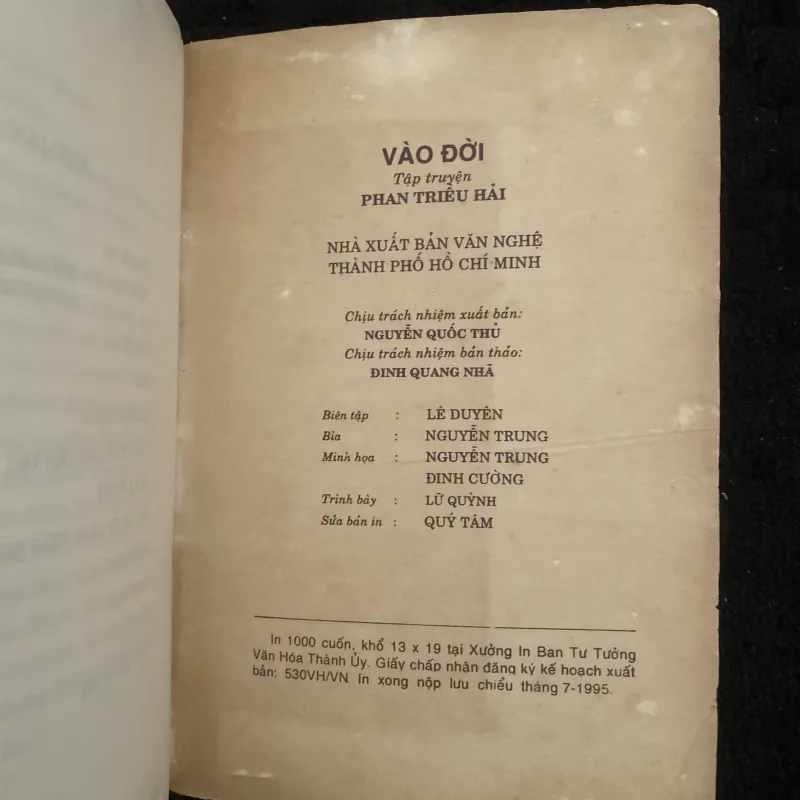 3 tác phẩm của nhà văn Phan Triều Hải 1035897