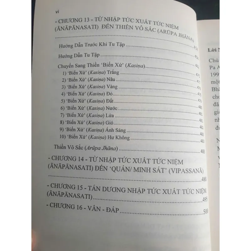 Sách Ánh sáng của tuệ - Pa Auk Tawya Sayadaw sách bìa cứng ấn bản mới 655833