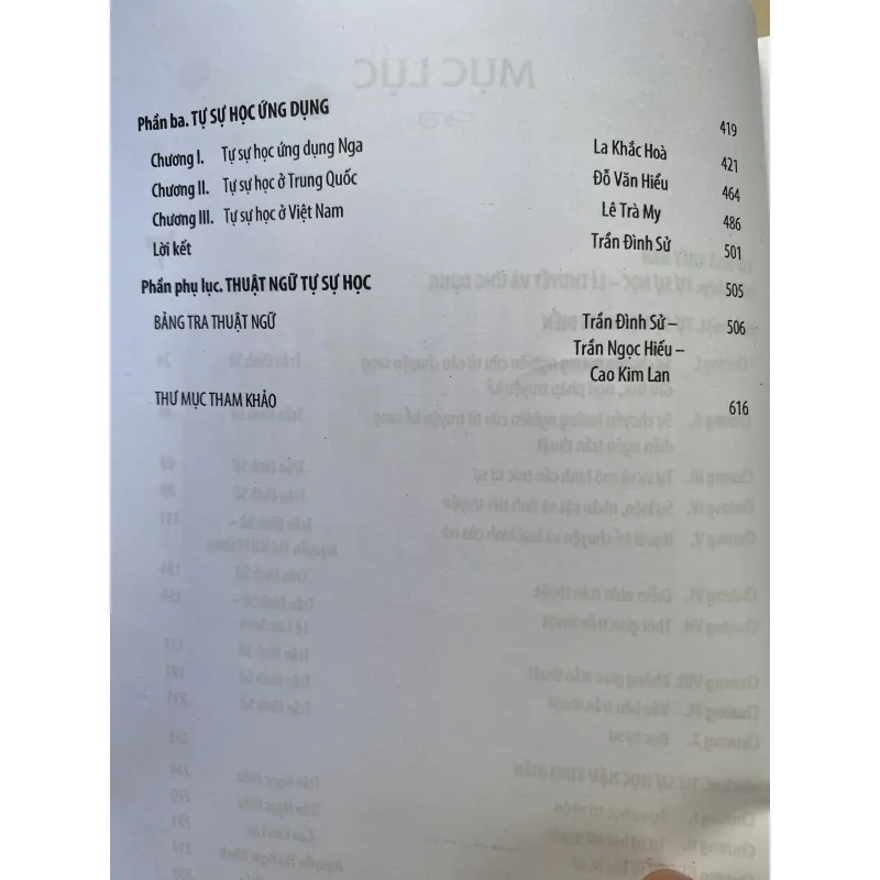 TỰ SỰ HỌC - TRẦN ĐÌNH SỬ  760254