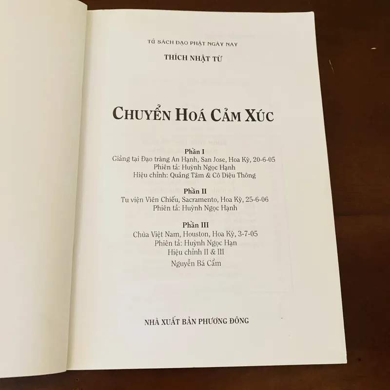 Chuyển hoá cảm xúc  975921