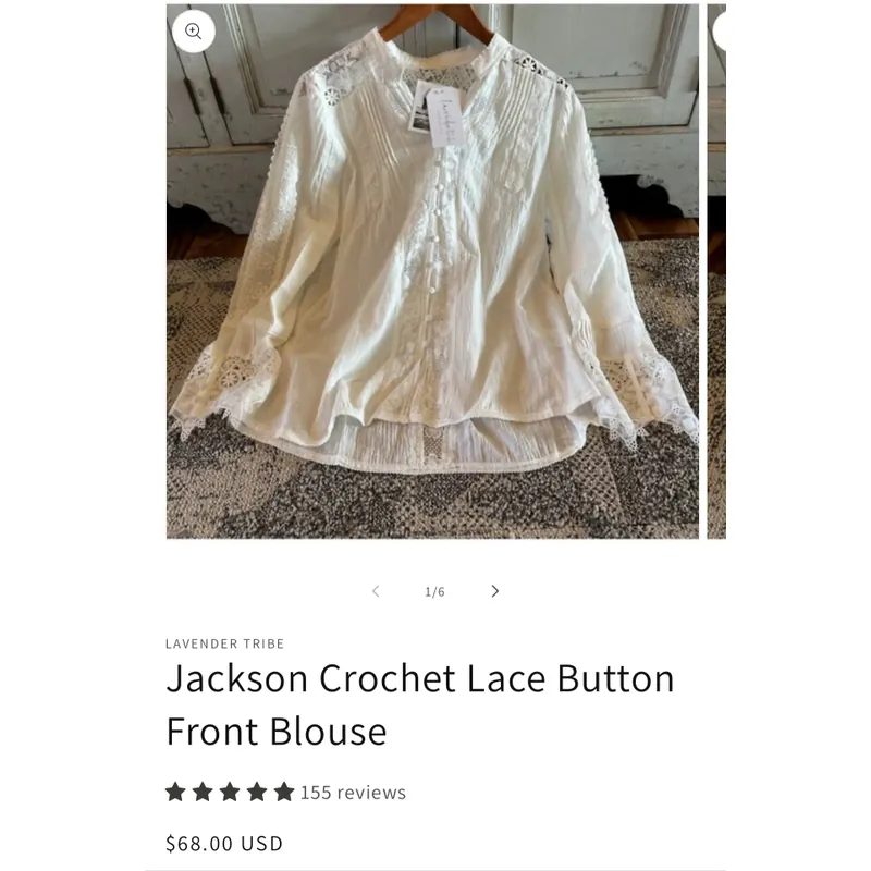 [Siêu Phẩm Nhật] Sơ mi vintage boho phối ren xếp ly khuy bọc form Âu đẹp suất sắc 700643