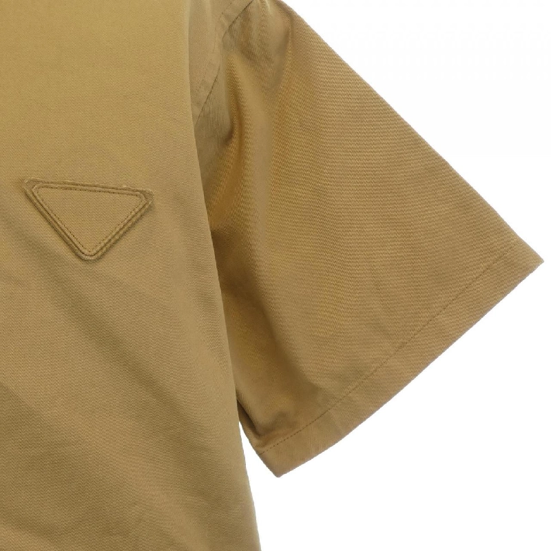 Áo sơ mi S／S PRADA với logo hình tam giác UCS361 S201 1UPX - Hàng hiệu Chính hãng 890900