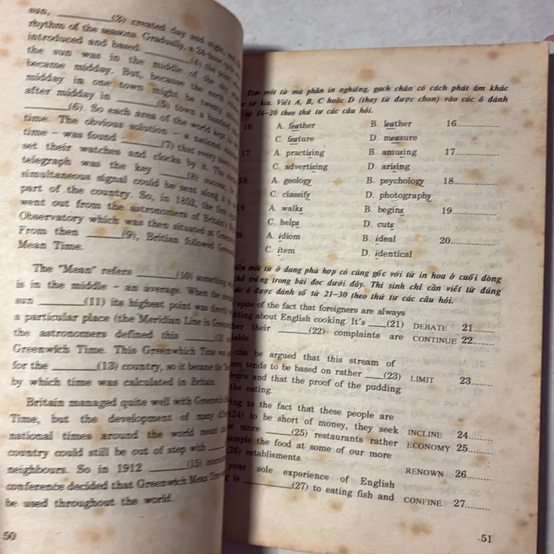 Giới thiệu đề thi tuyển sinh môn Tiếng Anh 995747