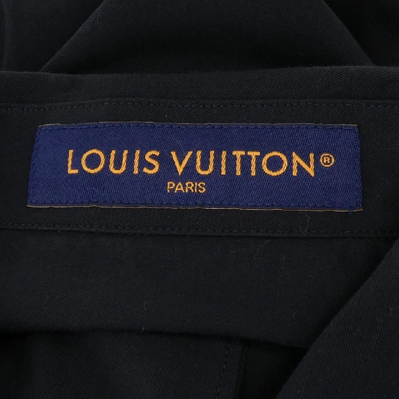Áo sơ mi cotton ngắn tay mở cổ LOUIS VUITTON HQS95WIKE - Hàng hiệu Authentic 898489