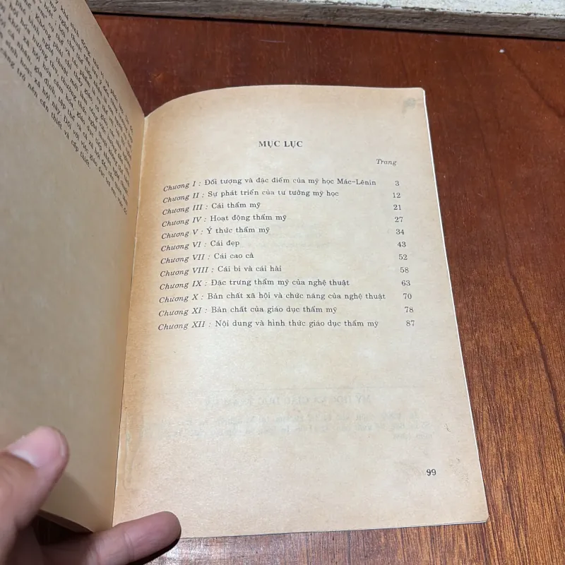 II Giáo Trình: Mỹ Học Và Giáo Dục Thẩm Mỹ - Sách Cao Đẳng Sư Phạm - 1998 796349